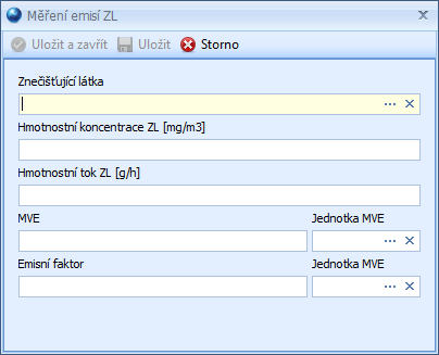 Měření emisí ZL